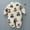 White, variant on 3-18 Months Baby Girl Clothes Jumpsuits Printed Long Sleeve Winter Fleece Thick Warm Pajamas Infant Newborn One-Piece Outfits Cute Comfortable Rompers White 3-6 Months