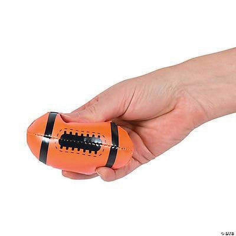 Fun Express Foam Footballs Christmas Theme 12 Pieces 4 Inch