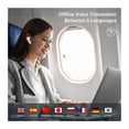 thumbnail image 3 of M6 Translator Earbuds,144 Languages,Bidirectional Real-Time Translator Device ,HD Picture Translation, 3 of 6