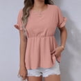 thumbnail image 3 of Cilsoka Shirts for Women Graphic Tees Funny Fashion Tops for Women Dressy Summer Tunics for Women 2025 Cotton Plus Size Blouses for Women Dressy Casual My Orders Placed, 3 of 6