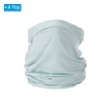 thumbnail image 3 of Uxcell Foulard de Cou, Lot de 4 Respirantes et Rafraîchissantes pour Cyclisme Course, Gris Clair, 3 of 7