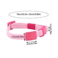 thumbnail image 3 of DGMIOCS Elastic Cat Collar,Adjustable Elastic Cat Collar Macaron Color Soft Neck Collar With Quick Release Buckle Cute Decorative Necklace For Small Medium Cats Puppies Comfortable Stret, 3 of 6