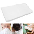 thumbnail image 1 of Toallas Desechables Para Pies, Toalla Desechable Microfibra Blancas Rectangulares 100 Unidades, 1 of 4