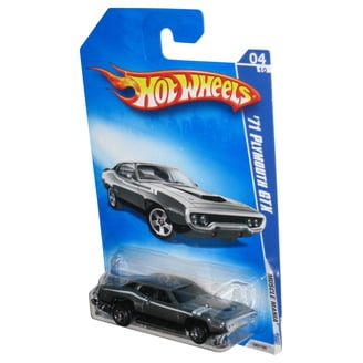 Hot Wheels Cars of The Decades Blue & White '71 Plymouth GTX Toy