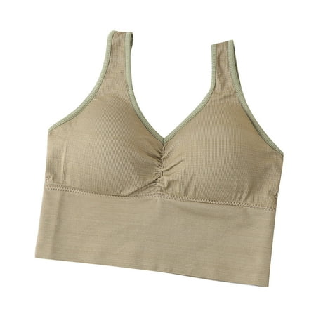 

Levmjia Women s Bras Plus Size Clearance Women s Bra Wire Free Underwear OnePiece Bra Everyday Underwear Wrap Chest Without Steel Ring Bras