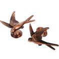 thumbnail image 4 of Shisuyan Drawer Knobs Brown Zinc Alloy 2Pcs 2.04X1.57X1.57In, 4 of 8