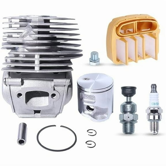 43 mm Cylinder & Piston Kit for Husqvarna 545 / 550XP / Jonsered CS2252 / CS2253 Chainsaws – Big Bore Replacement for 577 76 47‑08 / 577 76 47‑06 / 577 76 47‑04 / 577 76 47‑02
