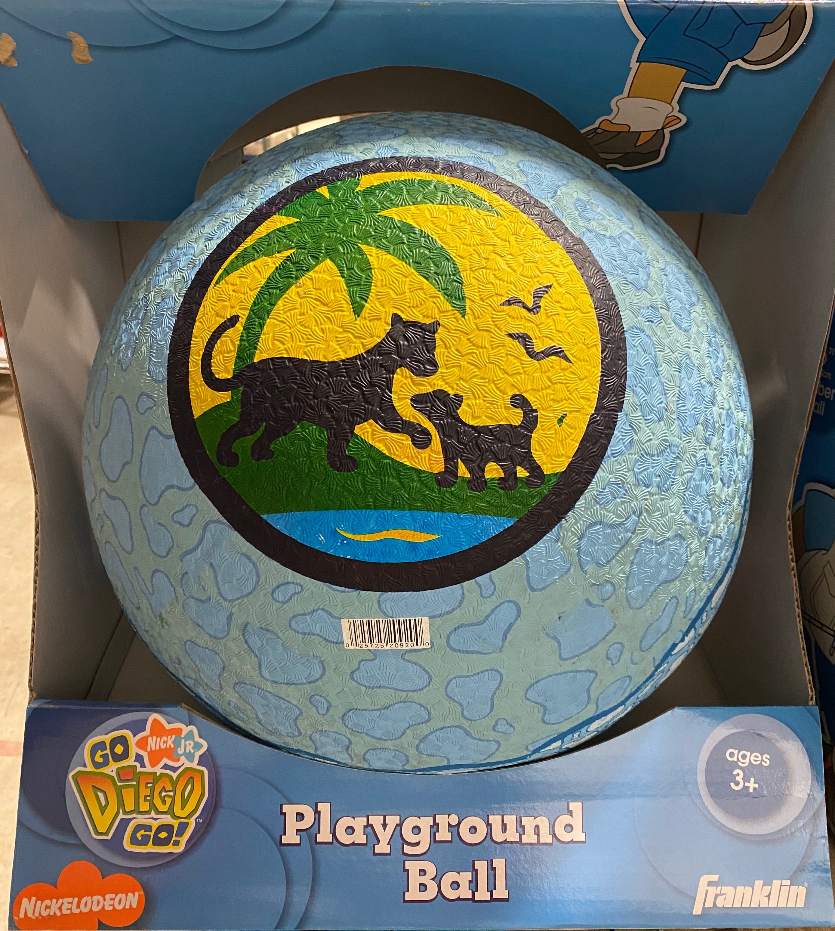 Nick Jr Go Diego Go! Playground Ball 16" Blue