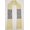 Yellow, variant on Paisley Kitchen Towel Boa / Scarf by Penny's Needful Things (Towel Color: White) (Black & Gray)