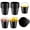 Black, variant on 24 Pcs Small Metal Buckets with Handle Mini Buckets Bulk Pencil Bucket for Classroom Graduation Party Favors Iron Basket Pails for Candy Flower