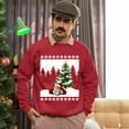 thumbnail image 5 of Christmas Sweatshirt, Dreaming of a Green Christmas Santa Golf Sweatshirt, Funny Holiday Golfer Sweatshirt, Unique Golf Lover Gift for Women & Men, 5 of 5