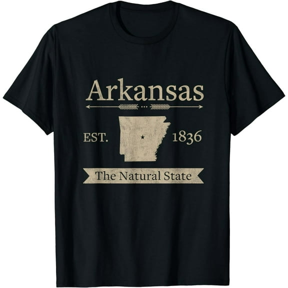 The Natural State - Arkansas Home State T-Shirt