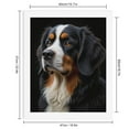 thumbnail image 2 of Paint By Numbers Kit for Adults Beginner - Dog Portrait Fur Loyal Gaze DIY Canvas Painting Kits for Adults, Frameless Paint By Number for Adults for Home Wall Decor 16x20 Inch, 2 of 7