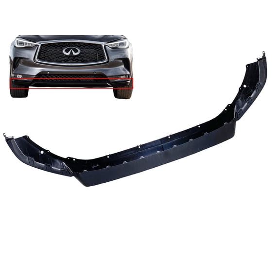 2019-2020 Compatible with Infiniti QX50 Front Bumper Lower Spoiler Cover Panel