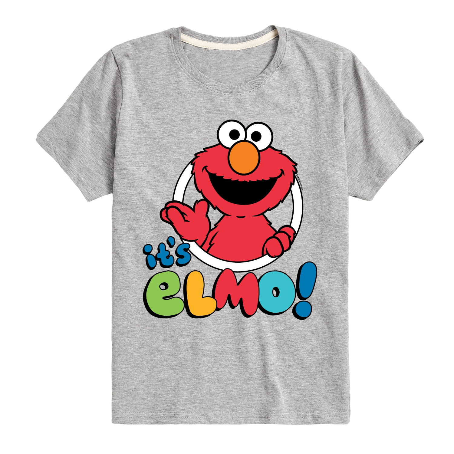 Sesame Street - Its Elmo - Toddler and Youth Short Sleeve Graphic T-Shirt