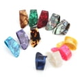 thumbnail image 2 of 12Pcs Guitar Thumb Pick Celluloid Finger Picks Replacement Instrument Playing Accessories, 2 of 8