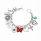 thumbnail image 5 of Pulseras para mujer, regalos para mujer, pulsera de aleación con colgante de corazón estilo punk exagerado, pulsera de moda para mujer, pulsera para hombre y mujer., 5 of 5