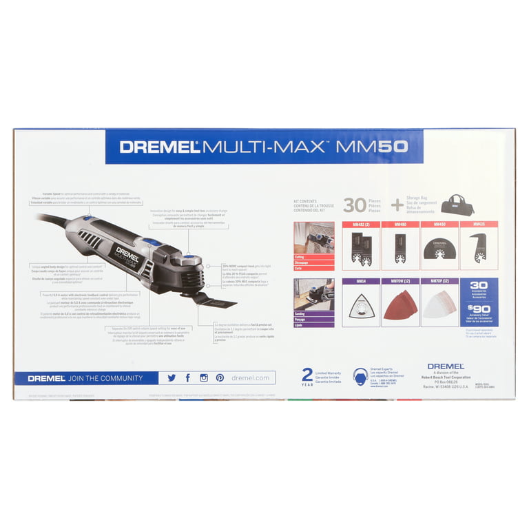 Dremel MM50-01 Multi-Max Oscillating Tool Kit