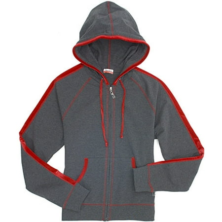 Danskin Now - Women's Velvet-Trim Hoodie