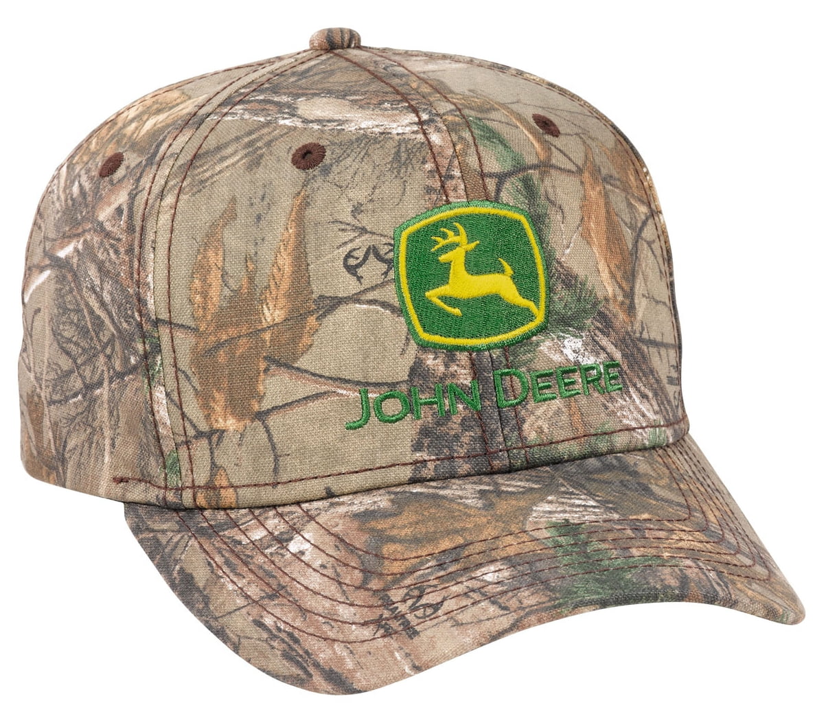 John Deere Men's APX Basic Camo Cap/Hat 