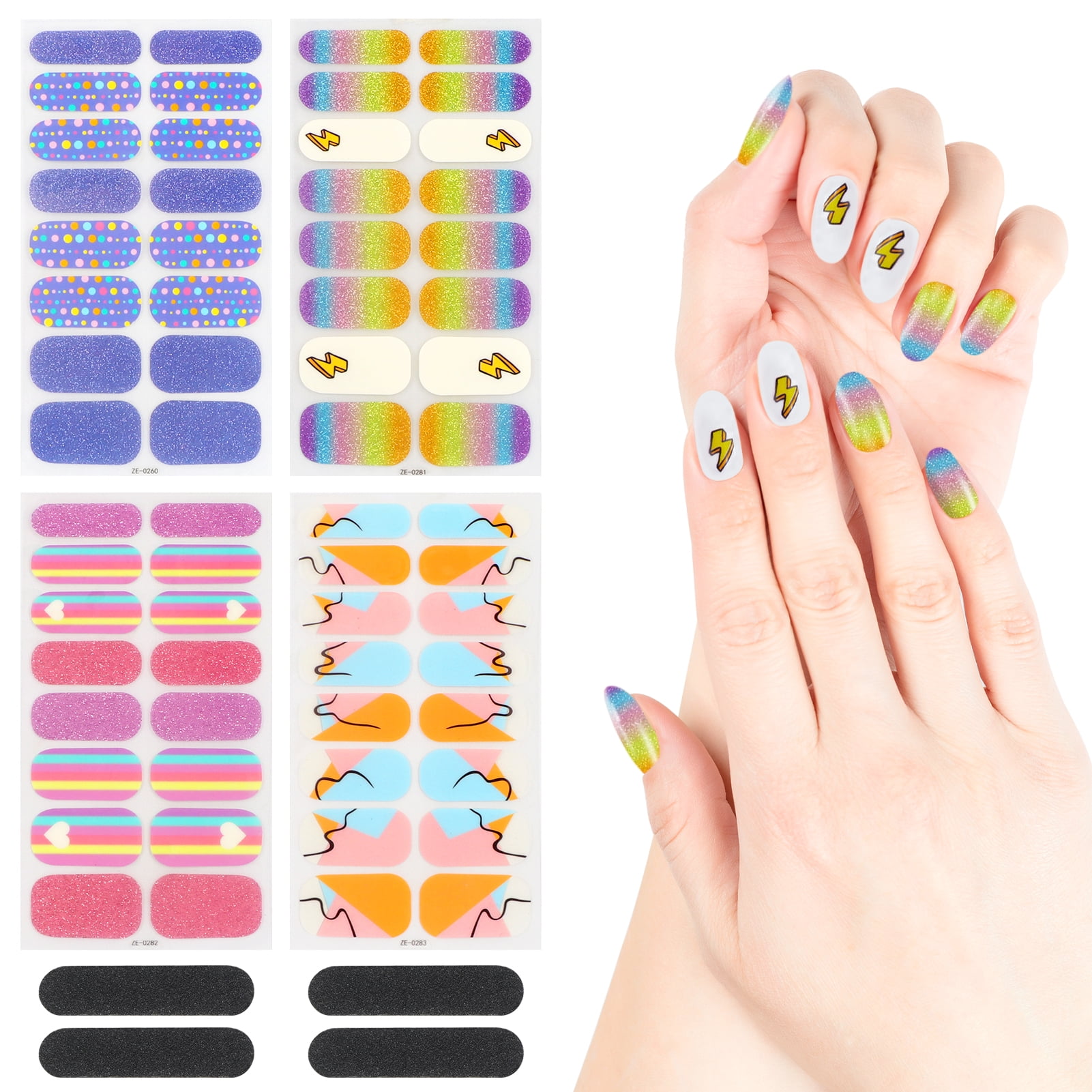 Nail Polish Protector, 50PCS Disposable Peel Off Sticker, U-Shape Tape for  Nail Art Painting, Skin Barrier Spill Proof Sticker Nail Art Protector  Cover : : Beauty & Personal Care