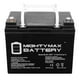 12V 35AH SLA Remplacement de Filetage Interne Battery compatible avec MinnKota Sevylor – image 3 sur 6