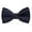 Dark Navy Blue, variant on Formal Satin Pre-Tied Bow Tie Adjustable Neck Accessory for Kids Adults Adjustable Pre Tied Bowtie for Wedding Party