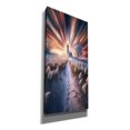 thumbnail image 2 of Epic Graffiti 'Lighthouse Sunrise 2' by Rey Klimt Canvas Wall Art, 12" x 24", 2 of 8