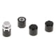 thumbnail image 5 of 8pcs Metal 10x10mm 1/10 RC Vehículo Tuercas Llanta Accs Negro CUTICAT Tuercas de fijación M4, 5 of 8