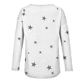 thumbnail image 5 of MEICHEN Womens Crew Neck Star Graphic Pullover Tops Fall Shirts Casual Long Sleeve Oversized Tops, 5 of 5
