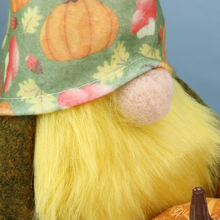 Squishmallow Thanksgiving sunflower faceless dwarf doll pumpkin head  decoration ornament 