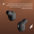 thumbnail image 5 of Oggfader Wireless Earbuds New Bluetooth 5.2 Mini T31 Bluetooth Headset Charge Display Touch control S Connected Hifi Stereo Sound Wireless Headset IP5 Super Long Standby Black, 5 of 7