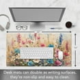 thumbnail image 3 of CounterArt Wildflower Spring Large Decorative Desk Mat-Mouse Pad 32" x 16", 3 of 6