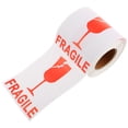 thumbnail image 1 of GOOHOCHY Autocollants de Précaution Fragiles 1 Rouleau Étiquettes Adhésives Rouges pour une Manipulation Sécurisée pendant l'Expédition, 1 of 6