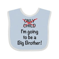 Inktastic I'm Going to Be a Big Brother Boys Baby Bib