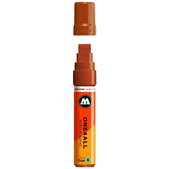 Marcador Acrílico Molotow ONE4ALL Marrón 15 mm