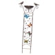 thumbnail image 5 of Baño de Pájaros de Metal Zulema con Enrejado de Plantas Mariposa, 5 of 8