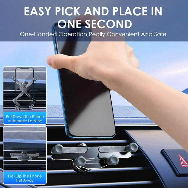 Tohuu Mini Car Cell Phone Holder Car Phone Mount Big Phones
