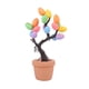 thumbnail image 2 of Easter Tree Potted Decoration, Artificial Spring Tree, Indoor Table Top Centerpiece, Realistic Flowers, Easy Assembly, Foldable Design, Metal Frame, Wooden Base, for Living Room Decor, 2 of 8