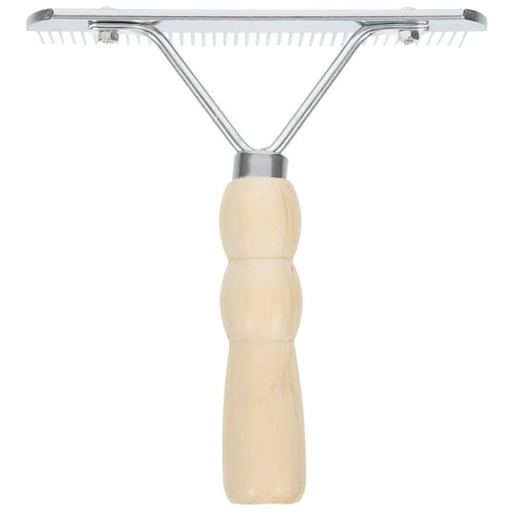 Horse Comb Hair Brush Grooming Cleaning Mane Pet Rake Supplies Tool Dog Horses Hairbrush Metal Undercoat Practical