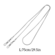 thumbnail image 5 of sweethay Correa de cuerda para gafas, suministros decorativos elegantes, decoración ligera, varios estilos, accesorios para gafas, collar, Cadenas y cordones para anteojos blanco, 5 of 6