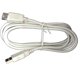thumbnail image 2 of EXTENSION USB DE PLUG A JACK 1:80 METROS RADOX CH700-549, 2 of 3
