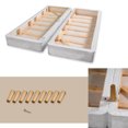 Greaton8 inch Traditional Split Wood Box Spring/Foundation with Legs