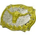thumbnail image 2 of Moranse Religion Cross Cowboy Kneeling Prayer And Horse Design Belt Buckles, 2 of 6