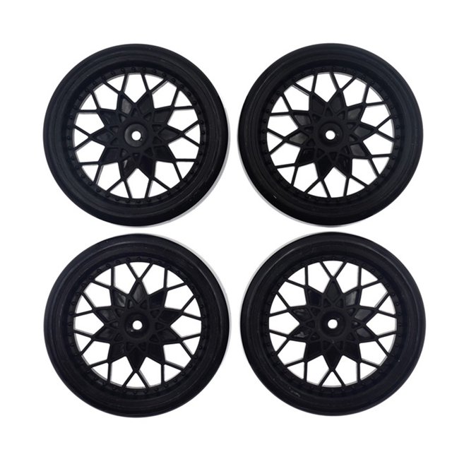 XWSHYW Juguetes para Niños Neumáticos Wpl D12, 4 Uds., Llantas Mejoradas, Neumáticos, Piezas de Repuesto de Coche Teledirigido, Accesorios