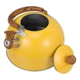 thumbnail image 2 of Tea Kettle: Stainless Steel Whistling Tea Kettle - 2.5L Folding Handle Teapot For Stovetop - Loud Whistle And Ergonomic Design For Home Dorm Camping, 2 of 3