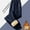 navy blue, variant on ZEFORTEX Men's Winter Warmth Protection Casual Pants - Black, Size S