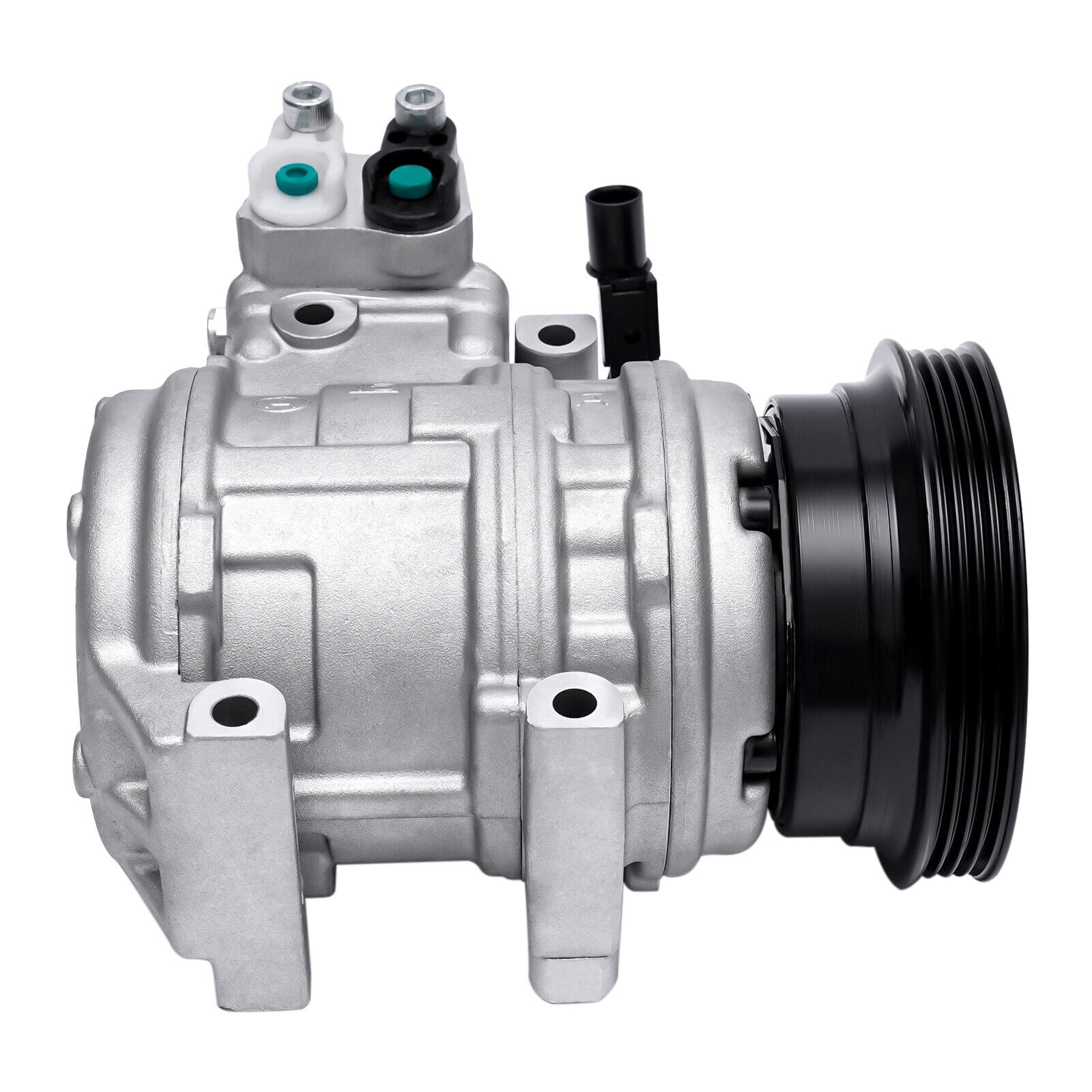 Miumaeov A/C AC Compressor with Clutch for Hyundai Tucson 2005-2006 Kia Spectra 2004-2006 Kia Sportage 2005-2007