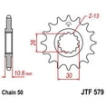 thumbnail image 4 of Front & Rear Sproket Kit for YAMAHA FJ1200-3XW,YA 91-94 JT Sprockets, 4 of 7