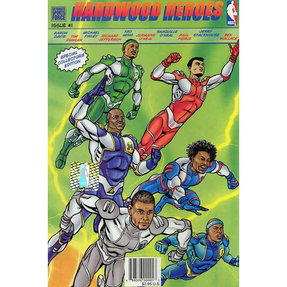 Hardwood Heroes #1 VF ; Ultimate Sports Entertainment Comic Book